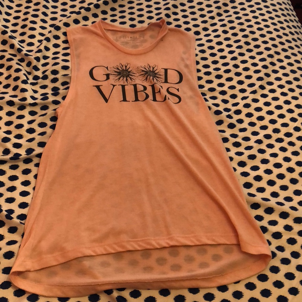 Sleeveless tank
